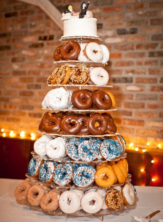 Doughnut Tower for Wedding
