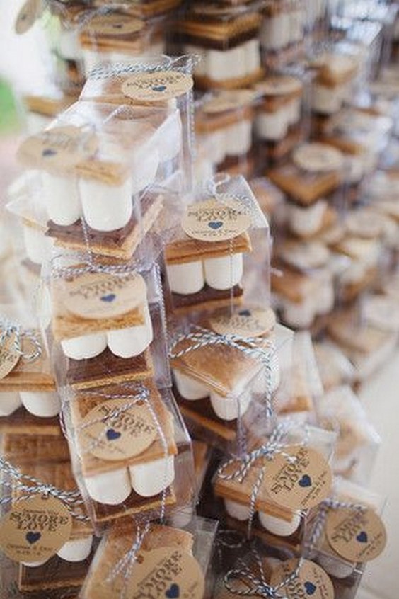 S’more Wedding Favors