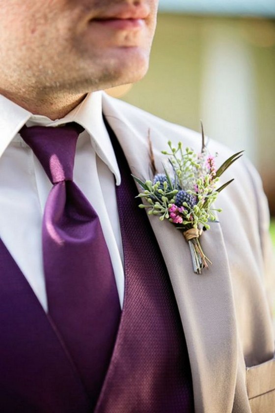 50 Fall Wedding Boutonnieres for Every Groom – Page 3 – Hi Miss Puff