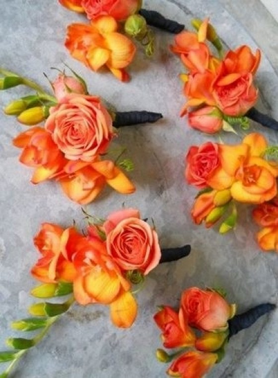 50 Fall Wedding Boutonnieres for Every Groom – Page 8 – Hi ...