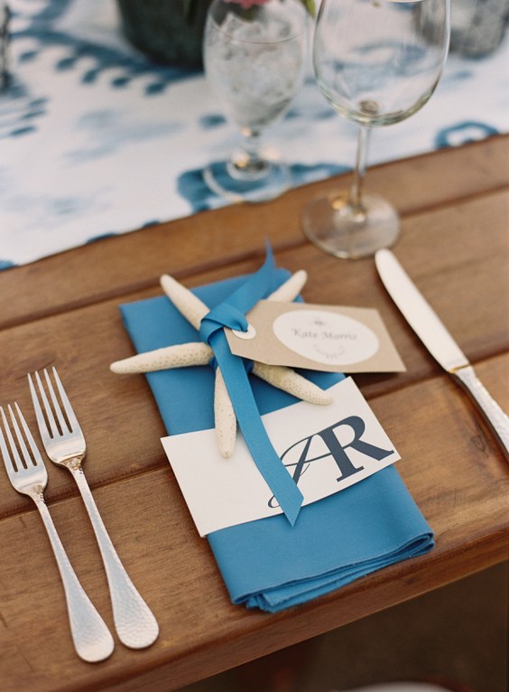 Starfish Wedding table decor