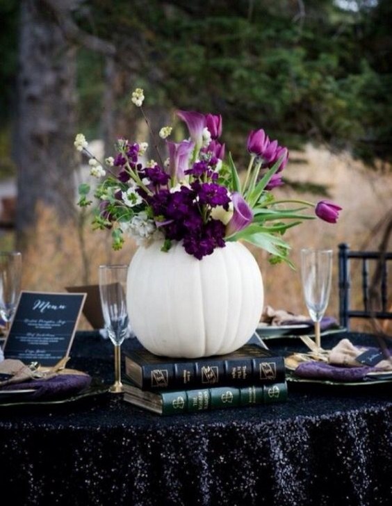 65 Amazing Fall Pumpkins Wedding Decor Ideas – Page 12 – Hi Miss Puff