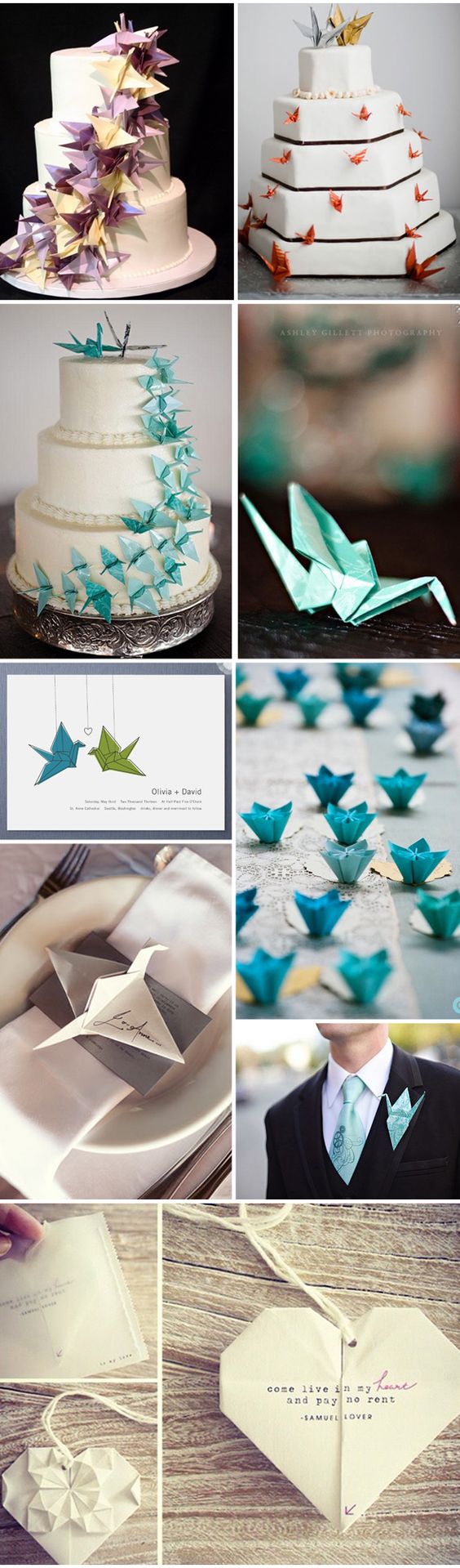 Origami Wedding Ideas