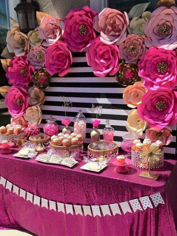 Stunning Kate Spade bridal shower party