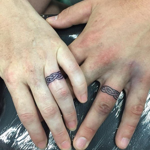 Wedding Ring Tattoos 14