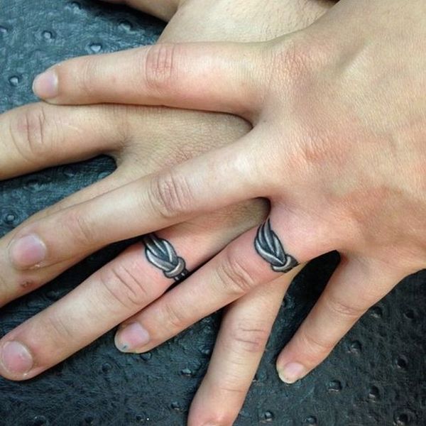 Wedding Ring Tattoos 37