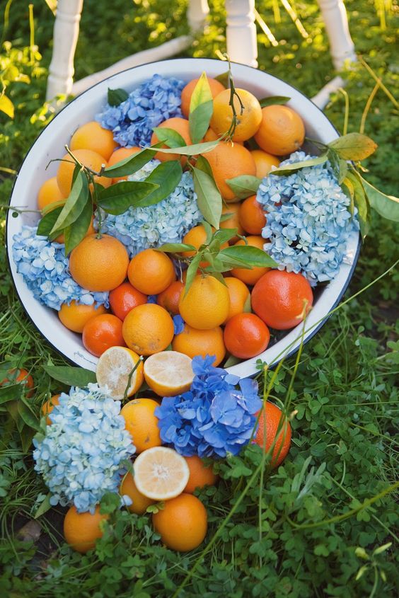 Citrus Wedding Colors