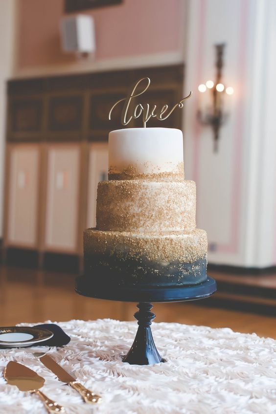 40 Navy Blue and Gold Wedding Ideas – Page 7 – Hi Miss Puff