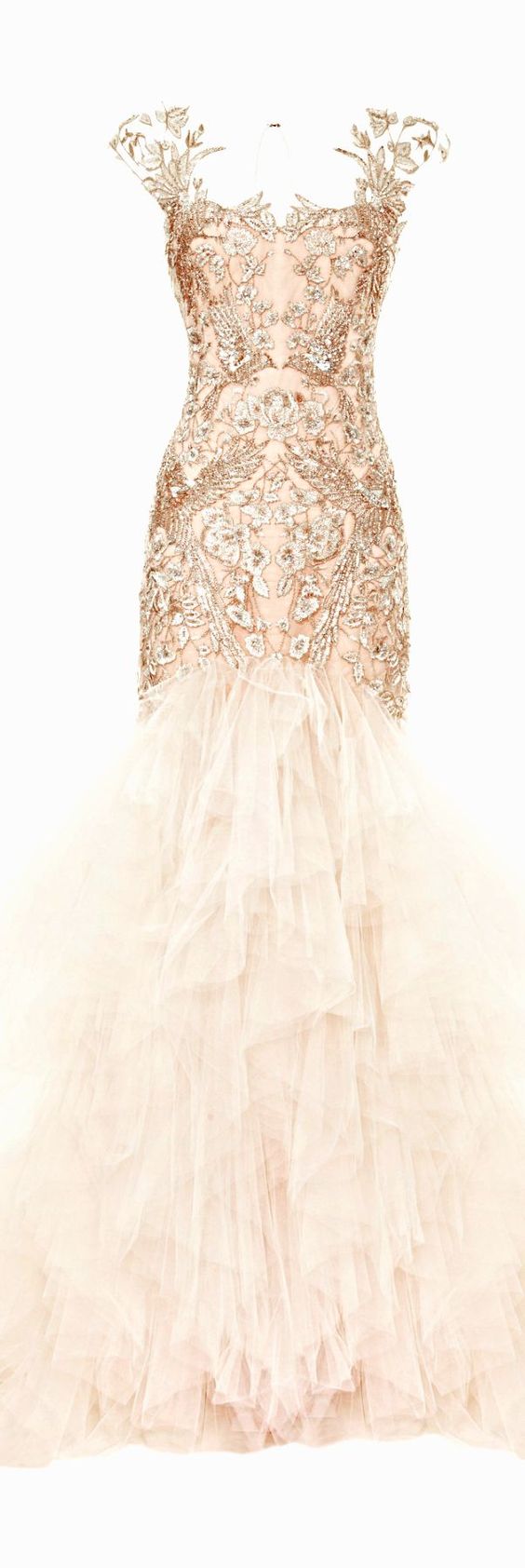 stunning embellished wedding gown