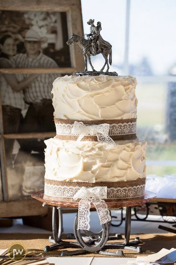Country Wedding Cake via Photoprahpy by Josh Willerton Photograpy