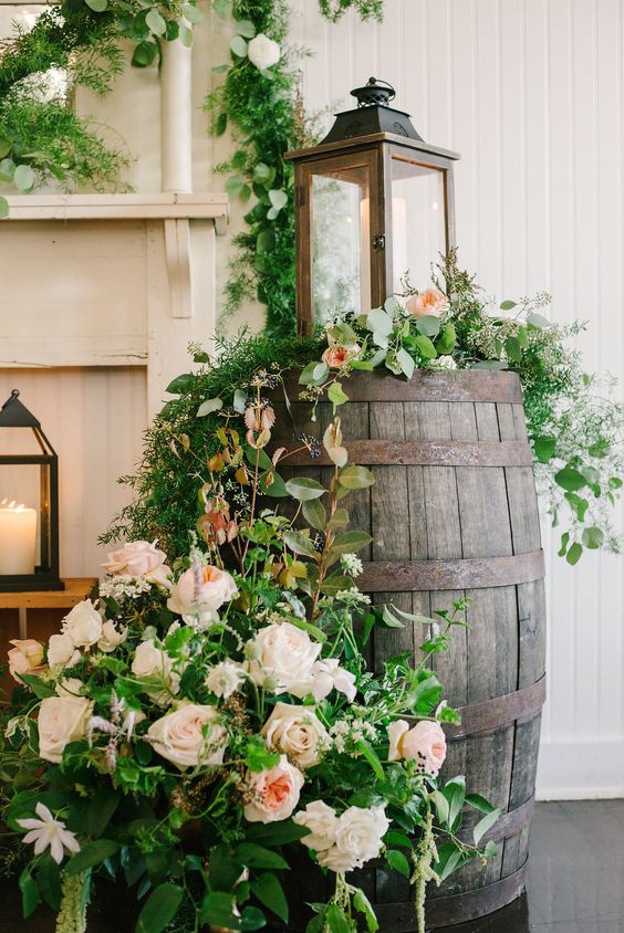 60 Rustic Country Wine Barrel Wedding Ideas – Page 9 – Hi 