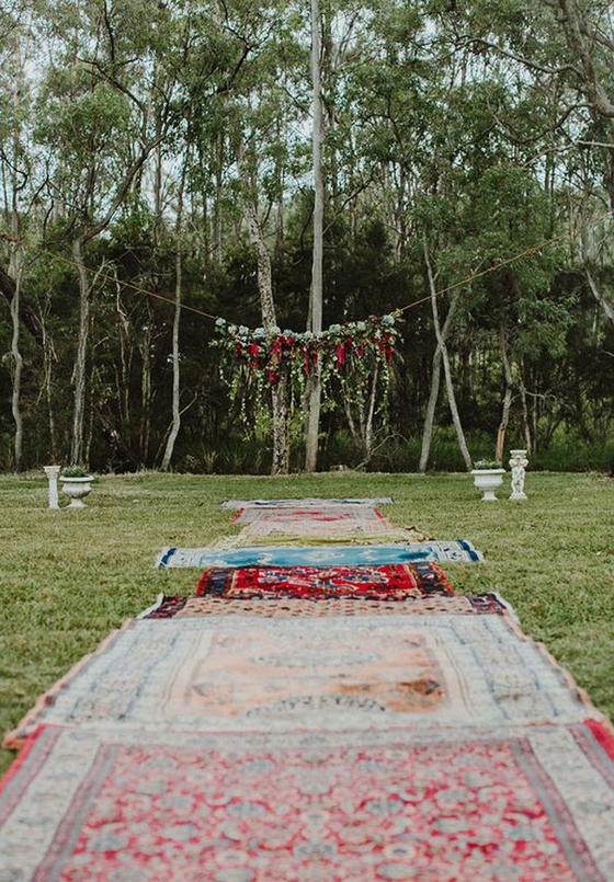 Rustic Outdoor Picnic Wedding Ideas 40