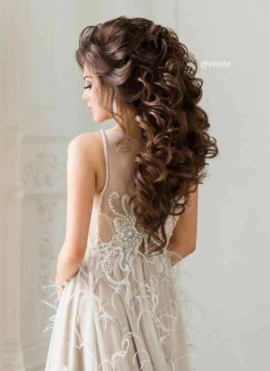 Long Wedding Hairstyles from Elstile 3