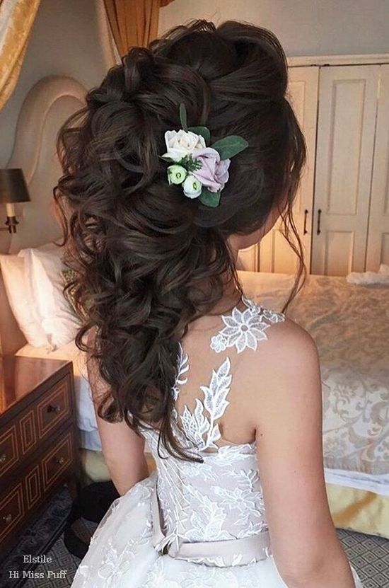 Long Wedding Hairstyles from Elstile