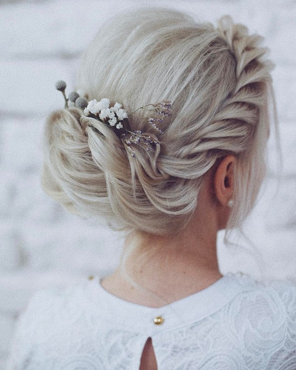 Tonya Pushkareva Long Wedding Hairstyle for Bridal 104 via tonyastylist
