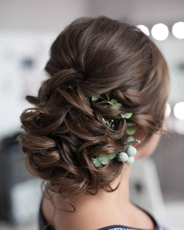 Tonya Pushkareva Long Wedding Hairstyle for Bridal 6 via tonyastylist