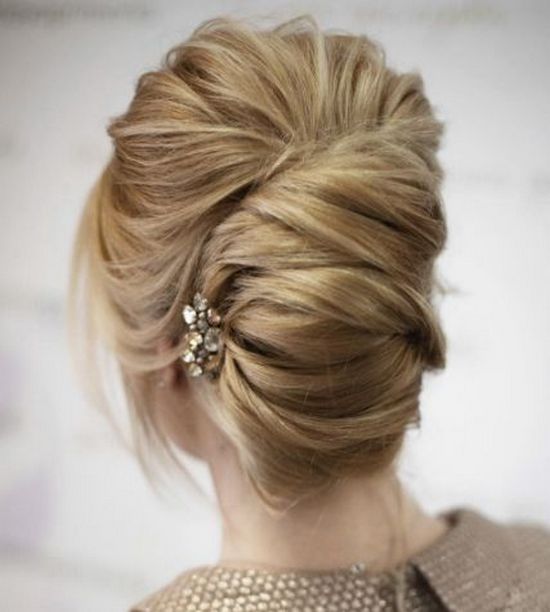 Tonya Pushkareva Long Wedding Hairstyle for Bridal via tonyastylist 12