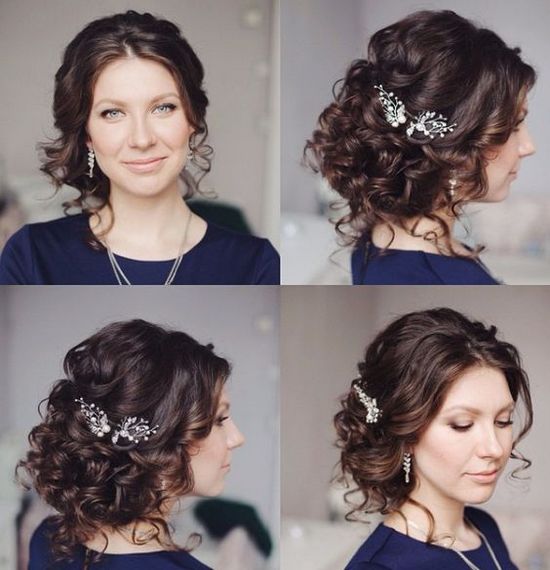 Tonya Pushkareva Long Wedding Hairstyle for Bridal via tonyastylist 21