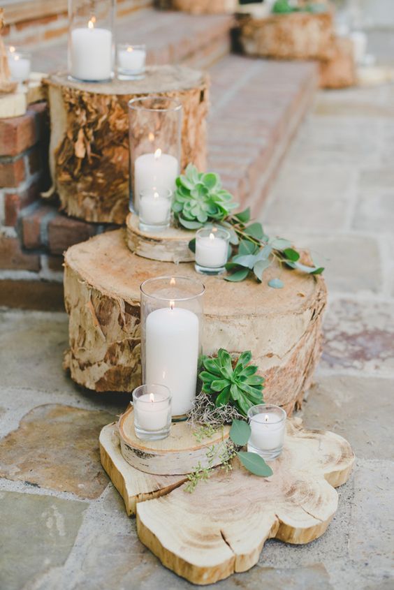 succulent ceremony details – photo by Onelove Photography