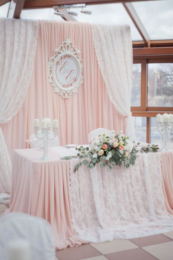 Blush Wedding Booth ideas