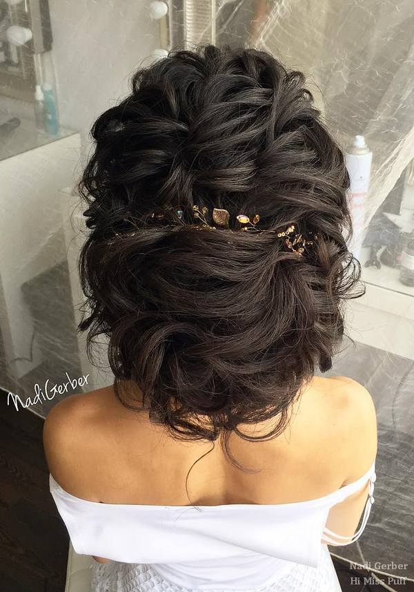 Long Wedding Hairstyles and Bridal Updos from Nadi Gerber 12