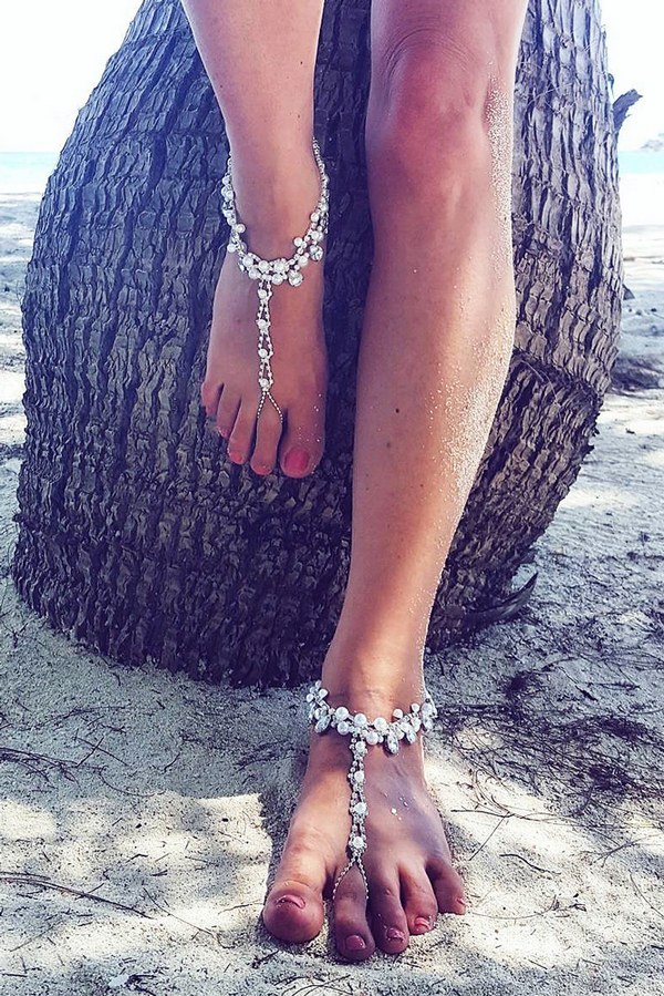 beach wedding shoes nelipotsinsts via instagram 3