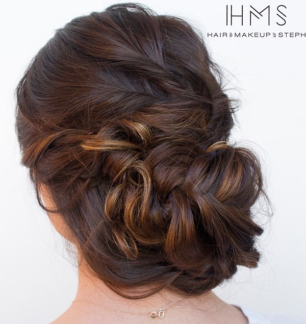 Hair and Makeup by Steph Wedding Hairstyles for Long Hair 14