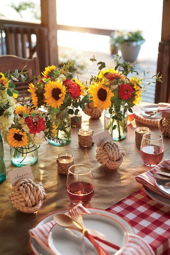 boil southernliving bbq sunflowers crawfish rehearsal himisspuff churrasco fuss gartenparty louisiana chilled enchanting votives rosé