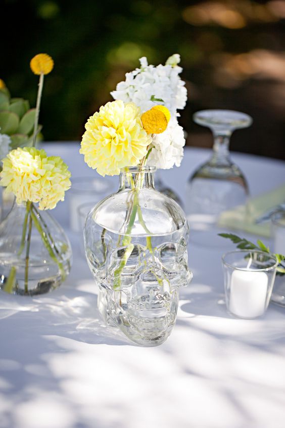 Skulls Wedding Ideas and Details 4