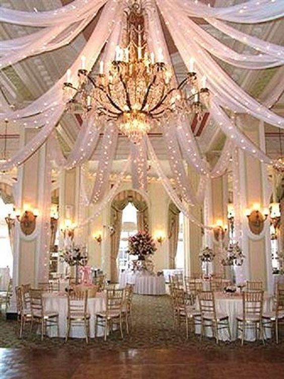 Winter wedding reception decor 18