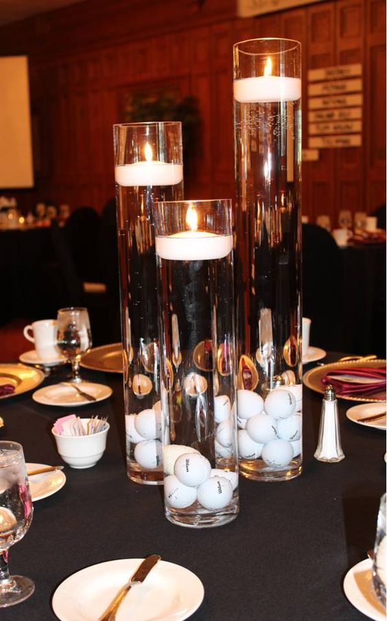 Glass Cylinders Wedding Centerpieces 28