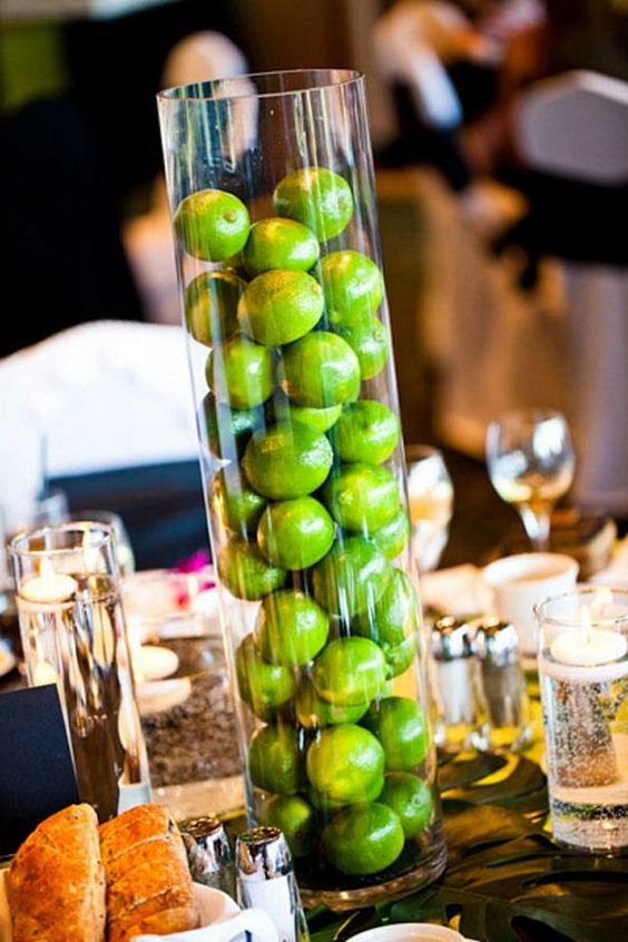 Glass Cylinders Wedding Centerpieces 32