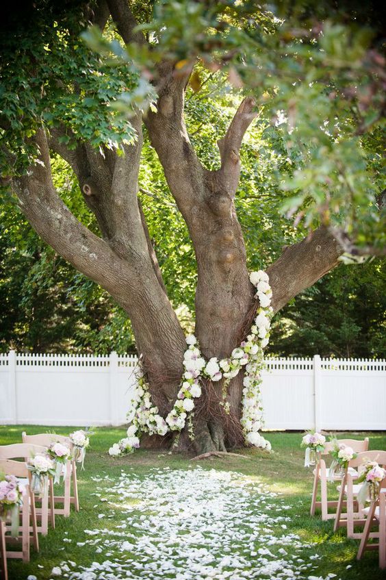 Outdoor Garden Wedding Decor Ideas 15