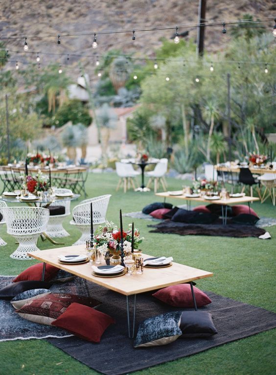 Outdoor Garden Wedding Decor Ideas 21