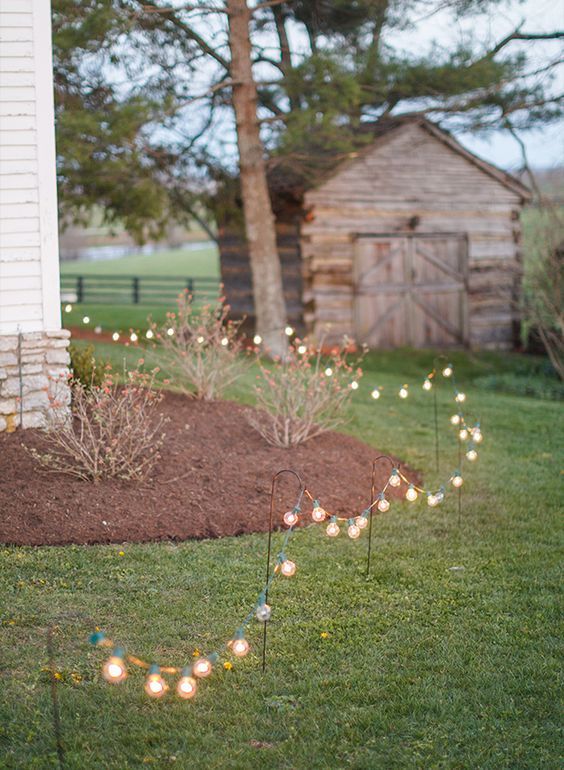 Outdoor Garden Wedding Decor Ideas 29