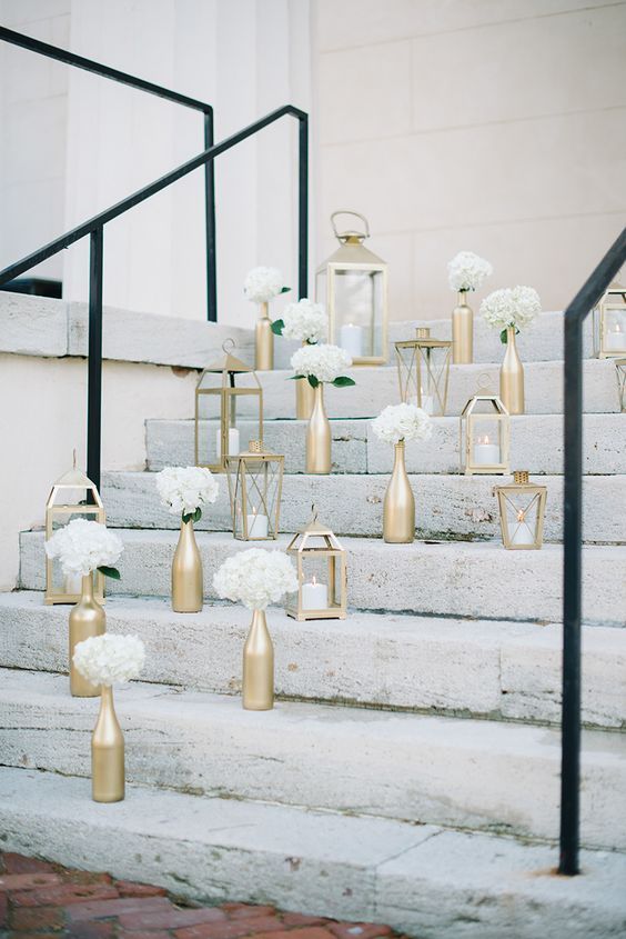 Wedding Staircase Décor Ideas 13