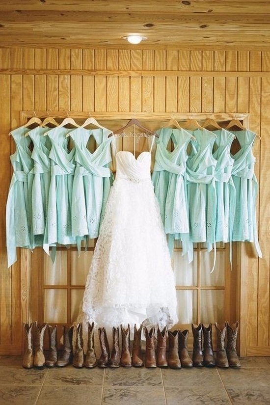 Hanging Wedding Dress Photo Ideas 18