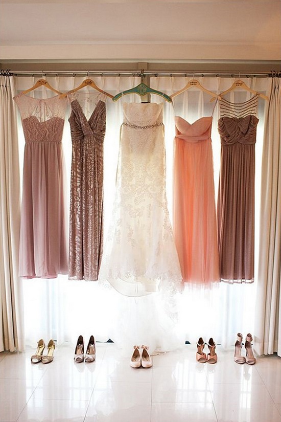Hanging Wedding Dress Photo Ideas 19