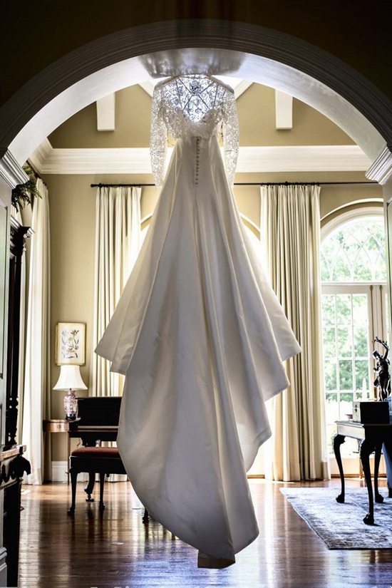 Hanging Wedding Dress Photo Ideas 26