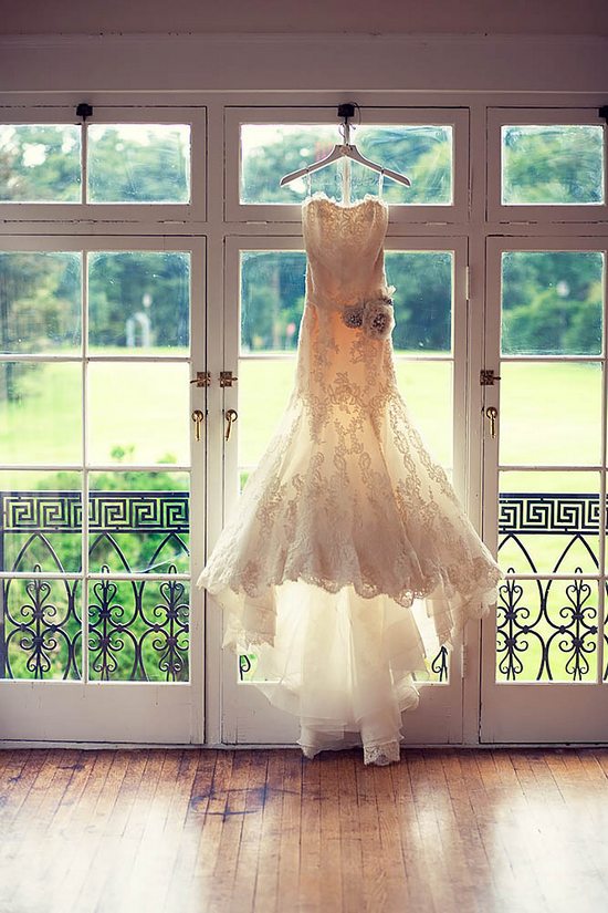Hanging Wedding Dress Photo Ideas 37