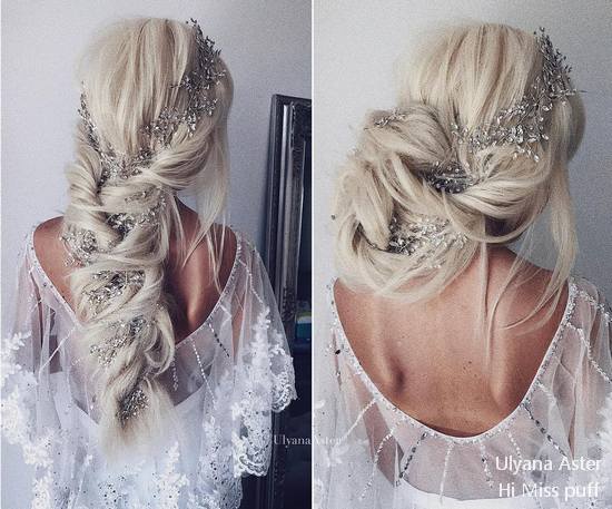Ulyana Aster Long Wedding Hairstyles 4