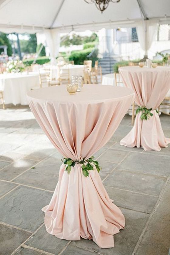 40 Incredible Ideas to Decorate Wedding Cocktail Tables – Page 2 – Hi ...