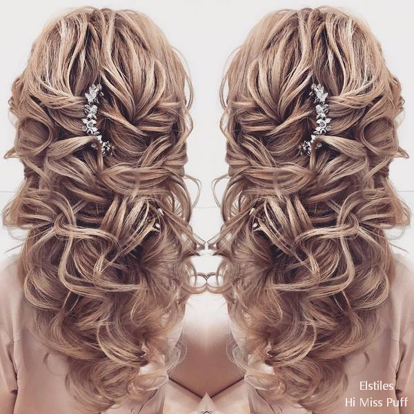 Elstile Long Wedding Hairstyles and Updos 47
