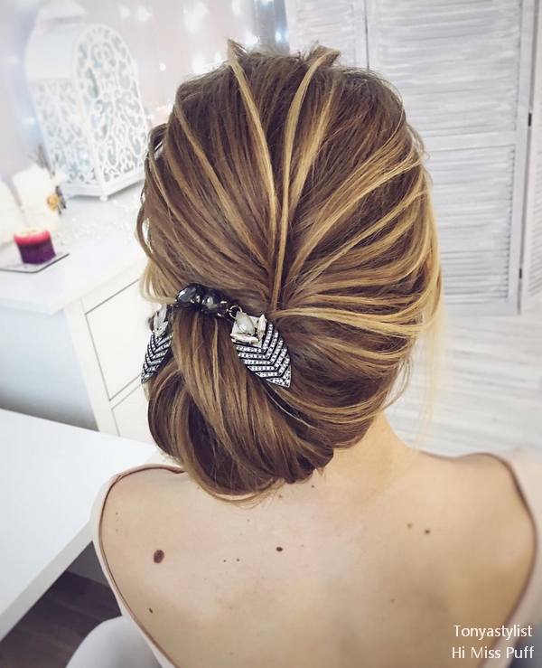 Tonya Pushkareva Long Wedding Hairstyles and Updos 2 Hi Miss Puff