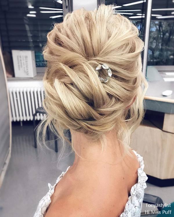 Tonya Pushkareva Long Wedding Hairstyles and Updos 32 Hi Miss Puff