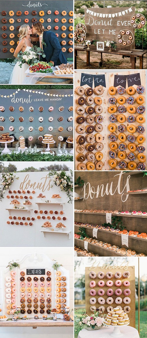 Donuts Wall Donut Display donut display for wedding Donut Display ideas