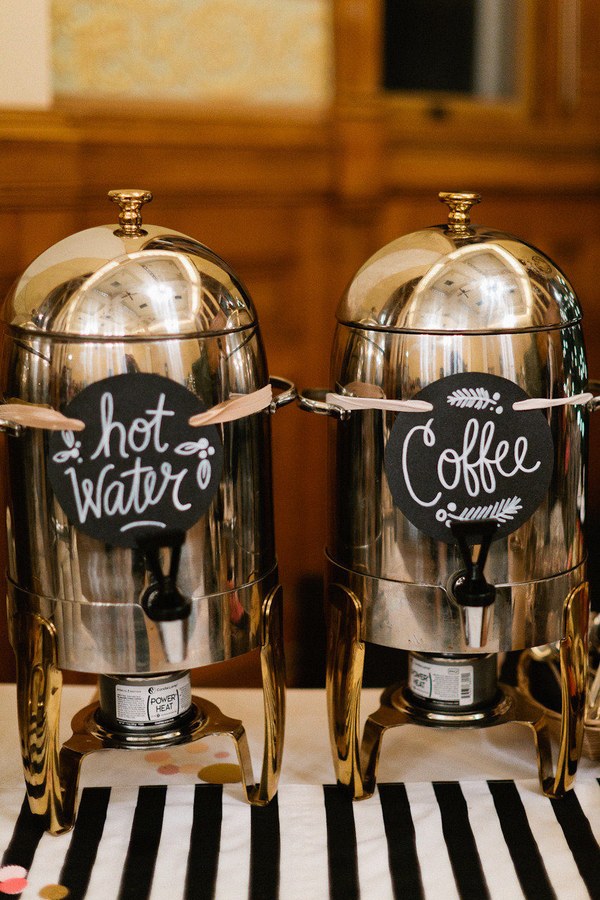 beverage signs perfect for Boresha BSkinny Coffee tastings