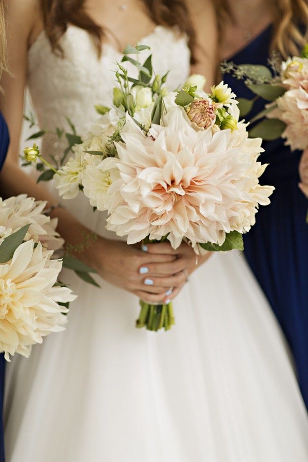 25 Dahlia Wedding Bouquet Ideas for Wedding Flower Trends