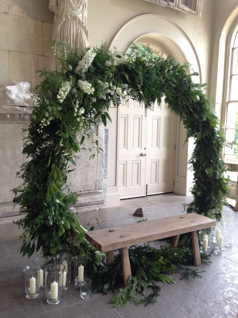 Boho Floral Wedding Arch