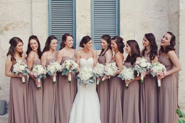 Dusty Rose And Mauve Bridesmaid Dresses ...